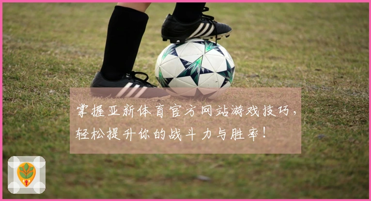 掌握亚新体育官方网站游戏技巧，轻松提升你的战斗力与胜率！